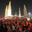 BANGKOK - DEC 10: Red Shirts Protest Demonstration - Thailand