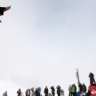 VANCOUVER - MARCH 28: Quiksilver Snowboard Snowboarding Comp
