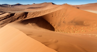 Sand Dunes at Sossusvlei, Namibia