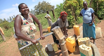 Pumping Water - Uganda, Africa