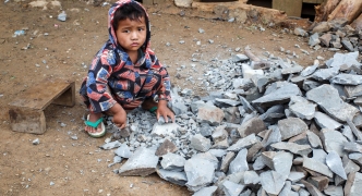 Child Worker in Chin State, Myanmar