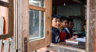 Local School in Chin State, Myanmar