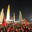 BANGKOK - DEC 10: Red Shirts Protest Demonstration - Thailand