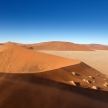 Sand Dunes at Sossusvlei, Namibia