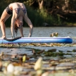 Yoga on Stand Up Paddle Board