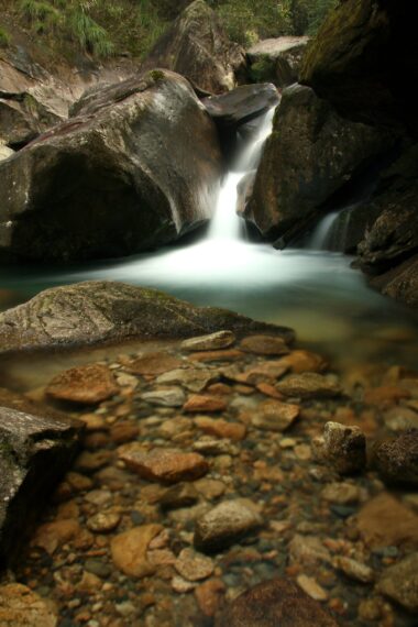 Waterfall, Mt. Wuyi Shan, China